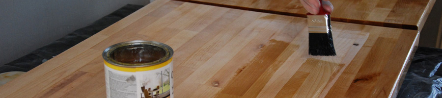 Guide för bänkskivor i trä